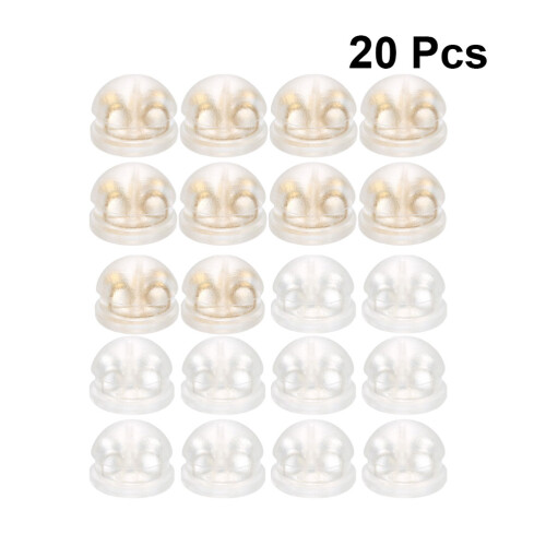 20pcs Earring Safety Backs Earring Backs Earring Stoppers 1