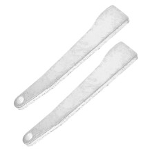 2 Pcs Scaffolding Accessories 13.00x2.80x0.50cm Silver