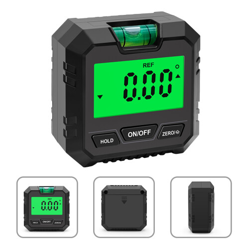 Box Protractor Level Abs Electronic Goniometer 1