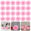 100Pcs Pe Pink Flower Aroma Diffuser for Car and Indoor Aromatherapy 3