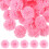 100Pcs Pe Pink Flower Aroma Diffuser for Car and Indoor Aromatherapy 6