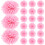 100Pcs Pe Pink Flower Aroma Diffuser for Car and Indoor Aromatherapy 11