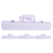 Worgeous 4 Pcs Music Score Clip Violin Clips Page Holder Book Purple
