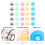 25pcs Plastic Empty Sewing Machine Bobbins Spools With Storage Case 8