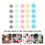 25pcs Plastic Empty Sewing Machine Bobbins Spools With Storage Case 10