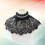 Raindrops Elegant Collar Neckline Inserts For Women's 1pack 7