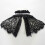 Raindrops Elegant Collar Neckline Inserts For Women's 1pack 10