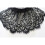 Raindrops Elegant Collar Neckline Inserts For Women's 1pack 11