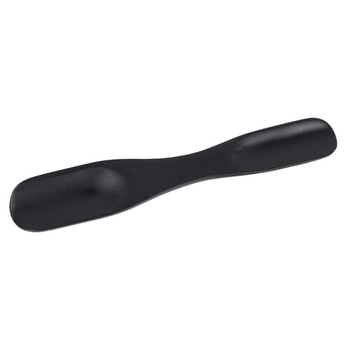 1set Simple Shoe Horn For Home Use Black Wood