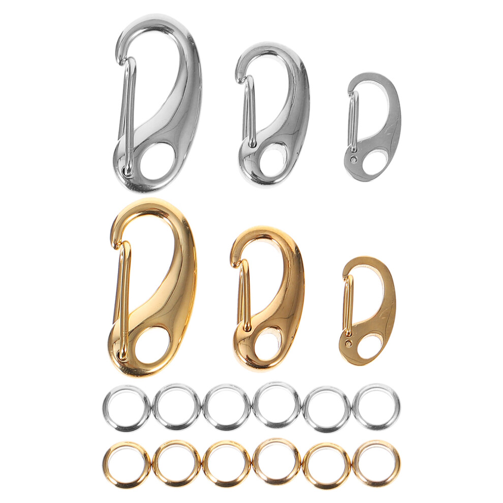 Dog Buckle Carabiner For Jewelry Lobster Clasp Smooth 3062675838910