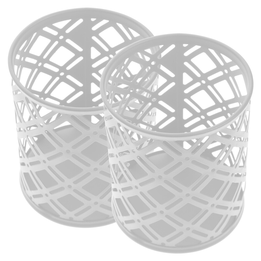 2 Pcs Multifunctional Office Pen Holder Fashionable Container-image-OPC-PJWRFCP-NEW