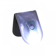 (white) LED Magnetic Light Reflective Strobe Night Running Shoes Collar Lamp Outdoor Cycling Running Jogging LED Alarm Warning Clip