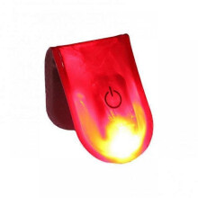 (red) LED Magnetic Light Reflective Strobe Night Running Shoes Collar Lamp Outdoor Cycling Running Jogging LED Alarm Warning Clip