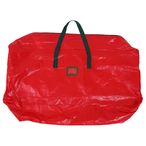 Red Christmas Tree Storage Bag 1pack With Zipper For And 2