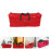 Red Christmas Tree Storage Bag 1pack With Zipper For And 2
