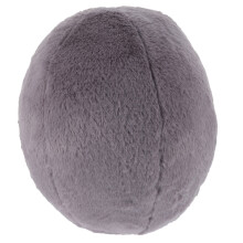 Elegant Plush Grey Cushion For Family Sofa Decoration 1pack