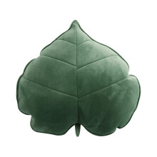 Leaf Cushion, 50cm Decorative Throw Pillow, Lifelike Green Plant Cushion for Sofa, Couch, Home, Car, Office