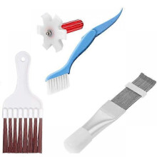 (Option 1) Air Conditioning Fin Comb Air Conditioner Fin Cleaner Kit Condenser Brush For AC Units Refrigerator Coil Cleaning Whisk Brush