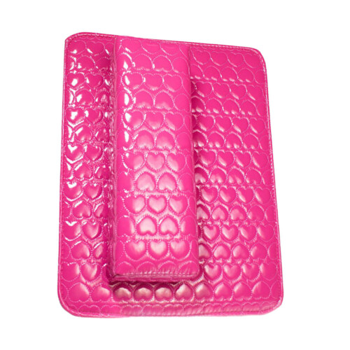 1Set Roze Manicure Handkussen PU Leer Handsteun Art Tool