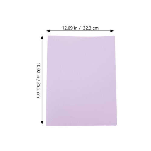 Sheet Folder A4 Button Pp Purple File Holder 1