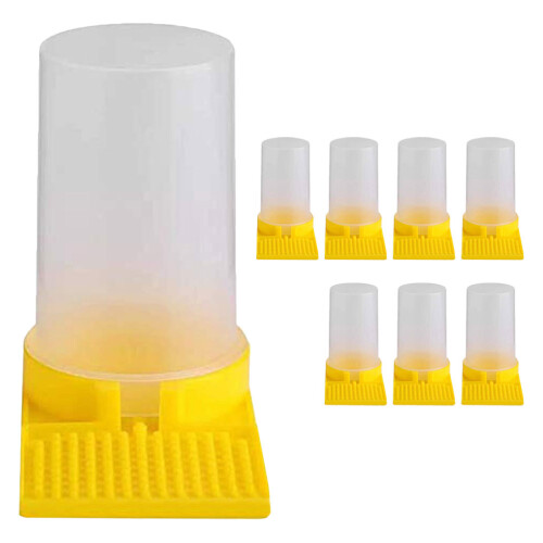 8pcs Bee Feeders For Mason Pp Multi Practical Feeding Tools