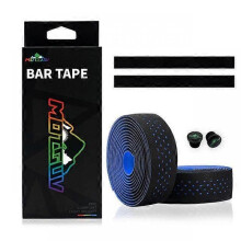 (Blue) Road Bicycle Handlebar Tape Bike Accessories,Bicycle Handlebar Tapes Fixing Breathable Cycling Handle Bar Tape Shock Absorption