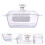 Soup Serving Bowl With Lid Dishes Lids Microwave Safe Dinnerware 9