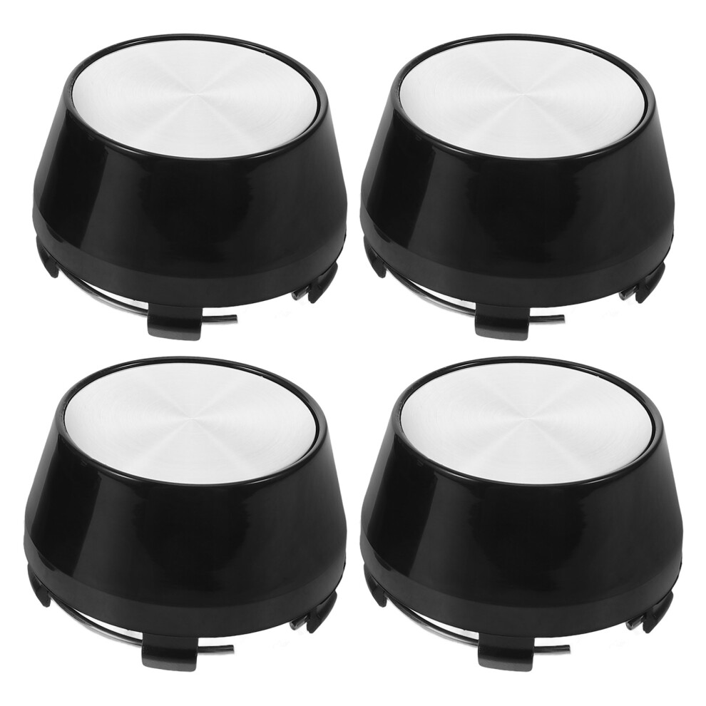 4 Pcs Automotive Trailer Wheel Center Caps Hubcaps 3062886800263