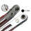 (Elbow) Multi-functional Two-way Forward and Reverse Ratchet Screwdriver Elbow Flat Head Wrench Driver Cross Slotted Screwdriver Tool 5