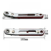 (Elbow) Multi-functional Two-way Forward and Reverse Ratchet Screwdriver Elbow Flat Head Wrench Driver Cross Slotted Screwdriver Tool