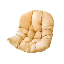 Hanging Cushion Swing Chair with Integrated Mattress, Khaki Color, Universal Size, Ideal for Couch Support and DIY Projects