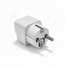 (EU Plug) 1pcs Universal AU UK US EU Plug Adapter US to EU Plug Converter Australian KR Euro Travel Adapter Power Electric Socket Outlet