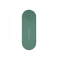 (Green) Portable Air Purifier Anion Air Purification Air Freshener Ionizer Cleaner Remove Dust Smoke Formaldehyde for Home Toilet