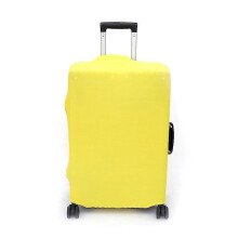 (L, yellow) Travel Luggage Cover Elastic Baggage Cover Suitable For 18 To 30 Inch Suitcase Case Dust Cover Travel Accessories