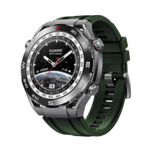 (Green) Silicone Strap For Huawei Watch Ultimate 3pcs Longer Style