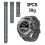 (Dark Grey) Silicone Strap For Huawei Watch Ultimate 3pcs Longer Style 4