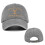 (Grey) Yellowstone Dutton Ranch Vintage Baseball Cap - Distressed UV Protection Snapback Hat 1