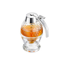65132260 Deluxe Honey Jar with Honey Pear Flavor, 16 oz Glass Container, Ideal for Tea and Baking