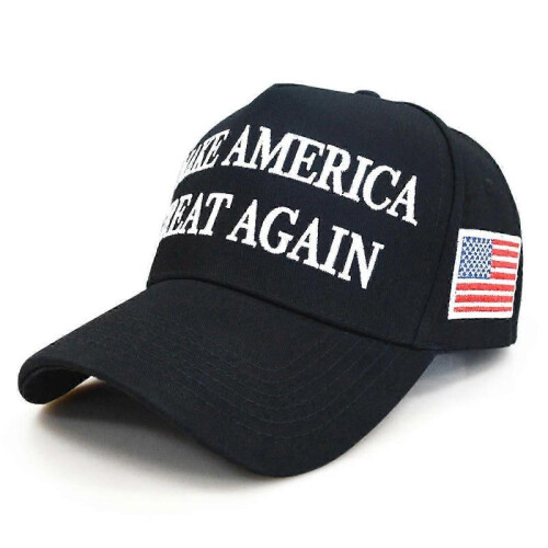 (black) Trump 2024 MAGA Hat Make America Great Again Cap