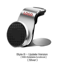(for bmw Silver) BMW Magnetic Phone Holder for E30 E36 E39 E46 E60 E70 E87 E90 E92 E71 F10 F30 F20 F01 F02 X1 X2 X3 X4 X5 X6 X7 M Performance