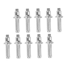 Trekking Pole Tips Replacement Pack of 10, Carbide Hiking Stick Tips for Alpine Poles, Durable Travel Accessories