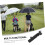 Umbrella Stand Golf Umbrella Windproof Folding Holder Plastic Black Compatible with Trolley Mounting System 5