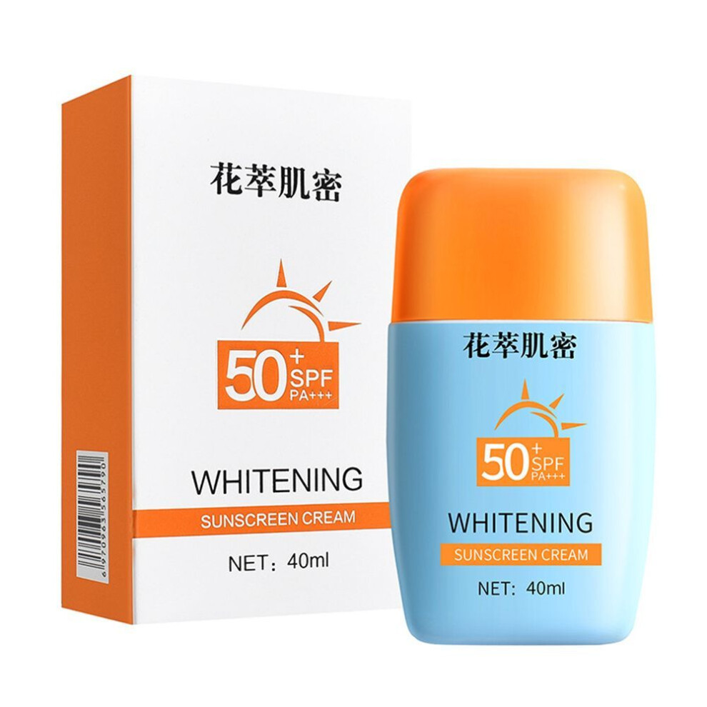 Flower Extract Whitening Sunscreen High Spf Waterproof Summer Refreshing