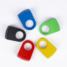 Pack of 5 Beer Clips, Bottle Holder Clips for Goblet Glasses, Durable Cocktail Bar Drink Clips for Home Parties and Weddings