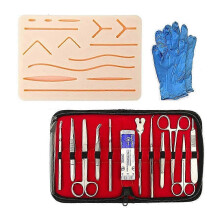 Silikon-Naht-Kit, Studenten-Übungs-Kit, Naht-Übungsmodell, pädagogische Lehrmittel
