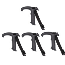 Trekking Poles Handle Grip Replacement 4pcs for Climbing Sticks Outdoor Use, Lightweight Durable Design