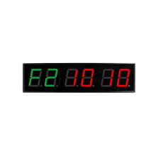 Bildschirm Gym Timer 1,5 Zoll Ziffern Countdown/up Timer Boxen Zyklus Intervall Uhr Stoppuhr Fitness