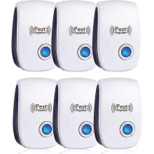 Ultraschall-Mausabwehr, Ultraschall-Maus 6er-Pack, Ultraschall-Maus und Ratte, wirksam gegen Mäuse,