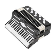 Miniatur-Akkordeon, Mini-Musikinstrument, Weihnachtsdekoration, Geschenke, xi