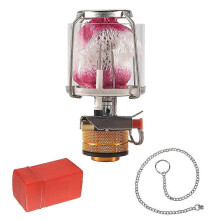 Outdoor Camping Tragbare Gas Licht Hängen Lampe kompatibel Camping Wandern-cheng du